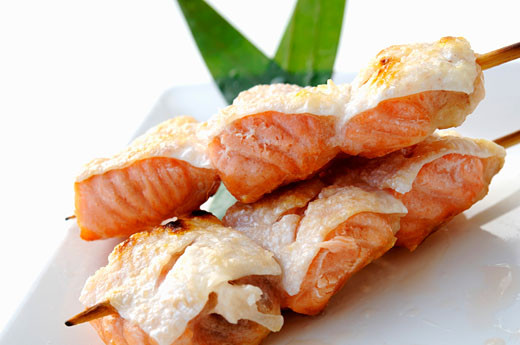 Новость - Досуг и еда - Лучшие рецепты шашлыков из рыбы, печени и овощей