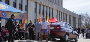 В Крыму сражались настоящие богатыри