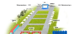 Запорожцы будут смотреть матчи Евро-2012 на огромном экране  