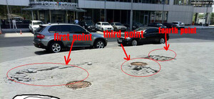 Оригинальное оформление экстерьера от Sheraton