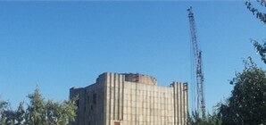 В Щелкино с недостроенной АЭС сорвался мужчина 