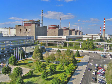 Новость - Транспорт и инфраструктура - На Запорожской АЭС высадился интернациональный десант