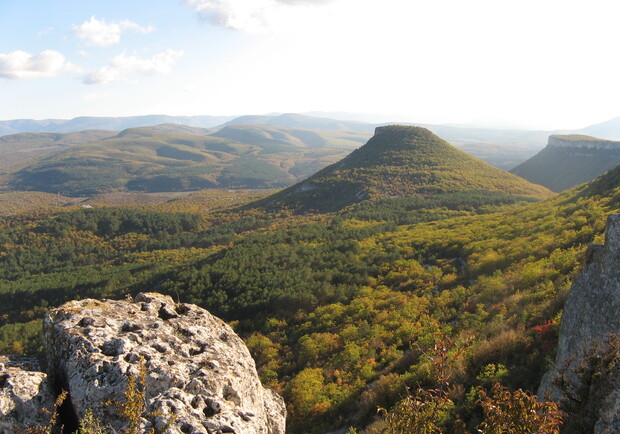 Пещерный город Тепе-Кермен. Все фото - автора