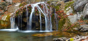 Загадочные круги крымского водопада Джур-Джур и фигурные пороги реки Улу-Узень