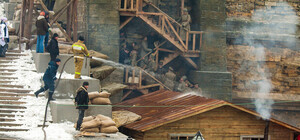 Один день со съемок фильма Михалкова 