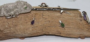 В Запорожье завелся стальной хамелеон с бриллиантовыми глазами