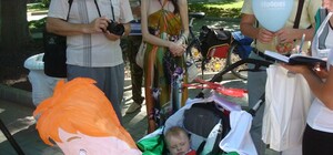 Фоторепортаж с парада колясок в Севастополе