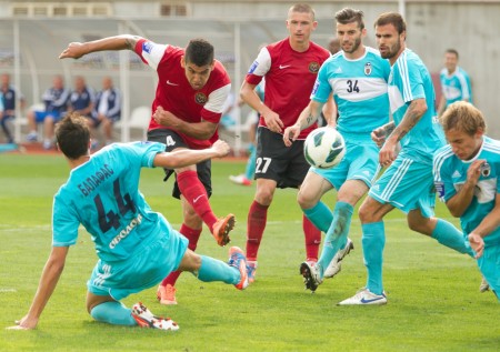 «Говерла» (Ужгород) – «Металлург» (Запорожье) 1:1. Фото: fcmetalurg.com.