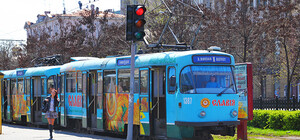 Сегодня трамвай №1 будет ходить но Чкалова и Пушкина