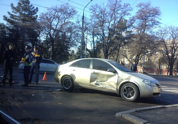 В ДТП никто не пострадал. Фото с сайта reporter-ua.com