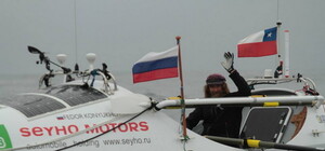 Федор Конюхов начал пересекать Тихий океан на весельной лодке