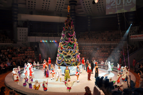 Все цирковые номера будут объединены новогодней тематикой. Фото с сайта udmcircus.ru.