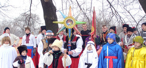 В Запорожье отгуляли настоящее казацкое Рождество