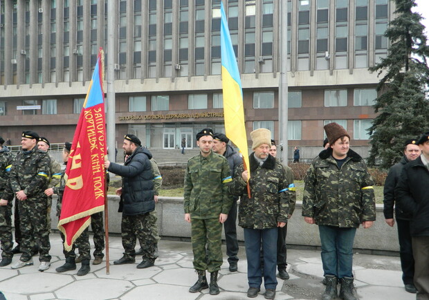 Новость - События - На защиту государственного флага вышли казаки