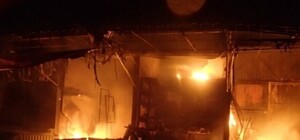 В Макеевке подожгли здание районного избиркома