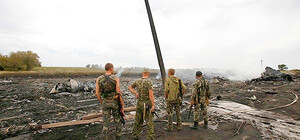 Погибших в крушении 