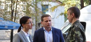 В Днепропетровский военный госпиталь привезли необходимые лекарства