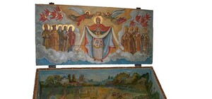 В Киеве будут продавать иконы, написанные на обломках ящиков от снарядов