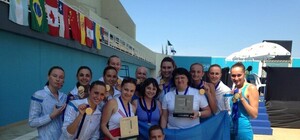 Харьковские синхронистки выиграла международный турнир в Рио-де-Жанейро