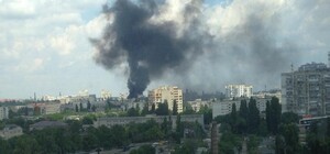 Пожар на масложиркомбинате: огонь удалось потушить