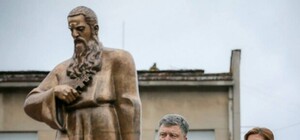 У Львові, в присутності Президента, відкрили пам'ятник Шептицькому (фото, відео)