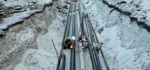 Без тепла: в Саках авария на теплотрассе