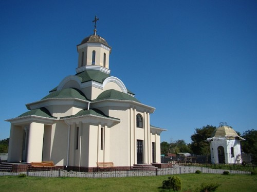Так выглядит храм.
Фото пресс-службы Запорожской епархии УПЦ.