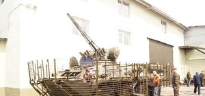 Запорожские волонтеры отремонтировали БТР для бойцов нацгвардии