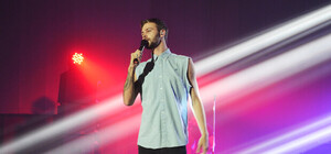 В Запорожье Макс Барских выступил с детьми из интерната