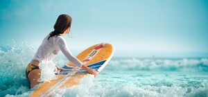 Унесенная ветром: серфингистка из Керчи провела сутки в открытом море