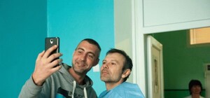 Святослав Вакарчук посетил Запорожский военный госпиталь: фото и подробности