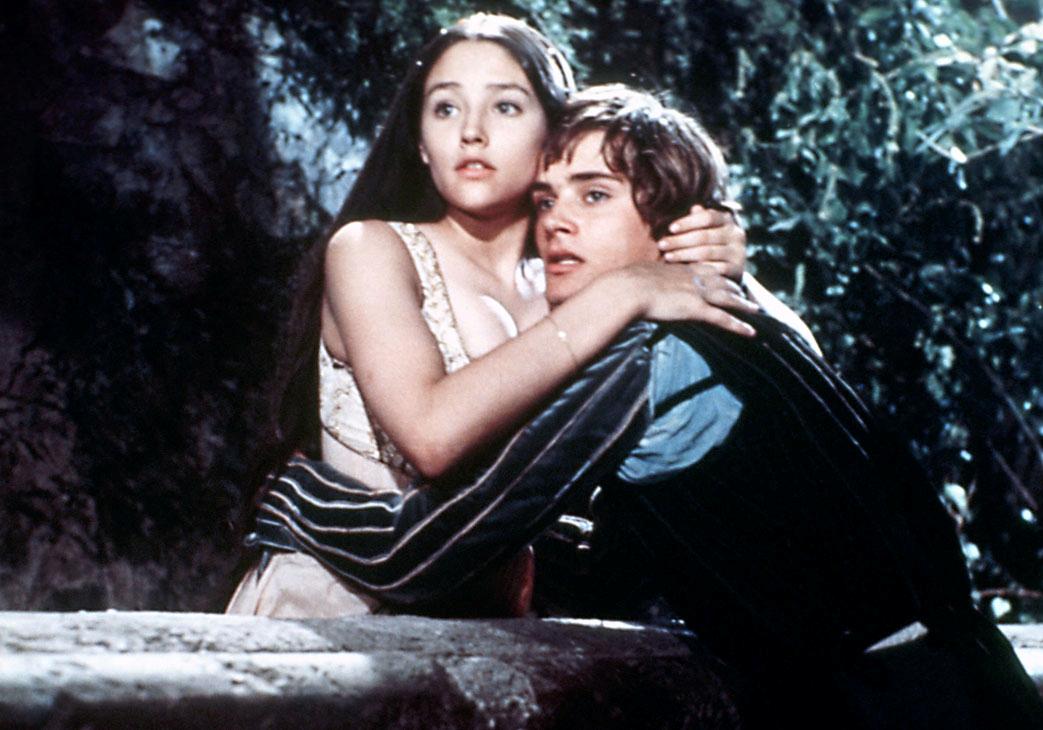 Кадр из фильма "Ромео и Джульетта" (1968)