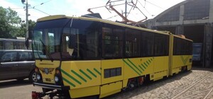 У Львові показали, як виглядають оновлені трамваї