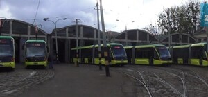Сьогодні у Львові показали нові трамваї, що поїдуть на Сихів