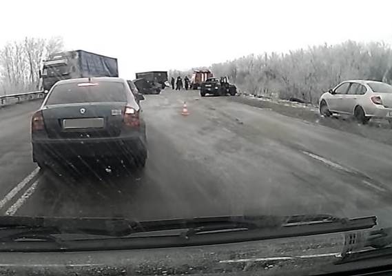 Новость - События - В сети появилось видео смертельной аварии под Запорожьем