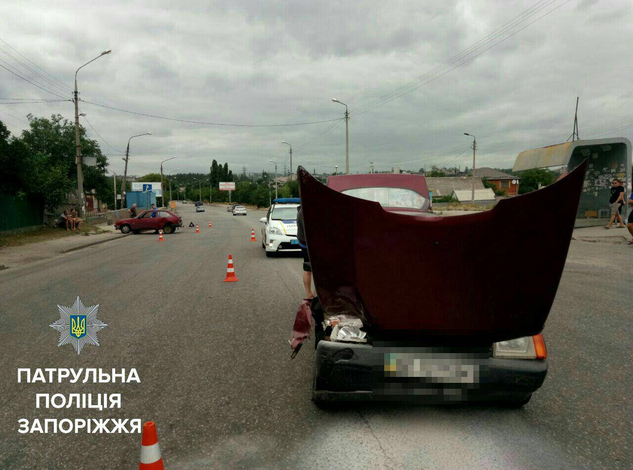 Новость - События - ДТП в Запорожье: пострадал нетрезвый водитель