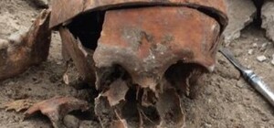 Неожиданная находка: в центре Запорожья откопали скелет человека