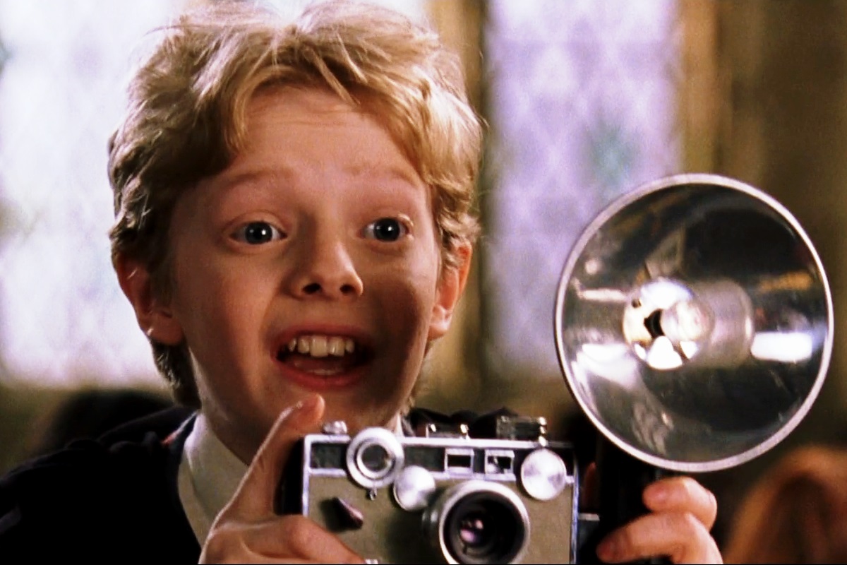Кадр из фильма "Гарри Поттер и тайная комната"
