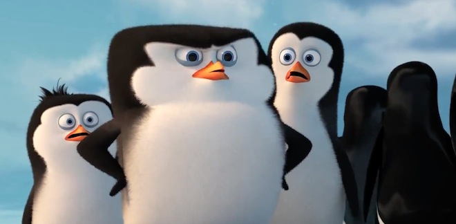 Кадр из мультфильма "Пингвины Мадагаскара"