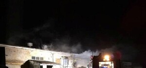 На левом берегу загорелся мебельный цех: тушили 6 машин