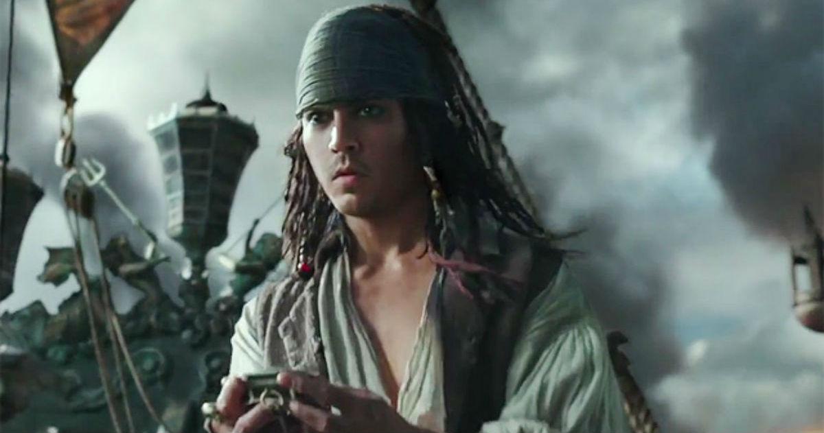 Кадр из фильма "Пират Карибского моря: месть Салазара"