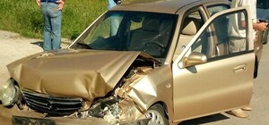 ДТП в Хортицком районе: столкнулись три автомобиля