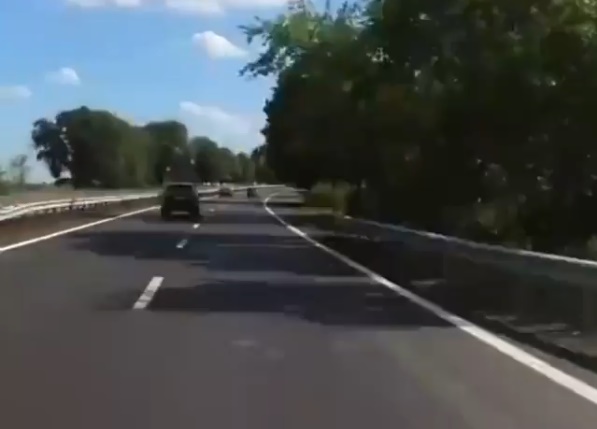 Видео трассы Днепр-Запорожье. Скриншот
