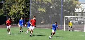 Фотофакт: у симферопольской школы №40 открыли открыли спортивный комплекс