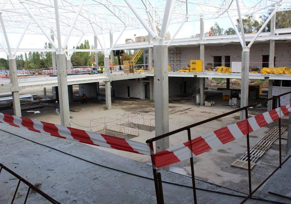 Новость - События - В Запорожье продолжается строительство нового терминала аэропорта: фоторепортаж