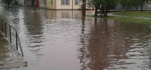 Доставай лодку: после дождей Бердянск сильно затопило