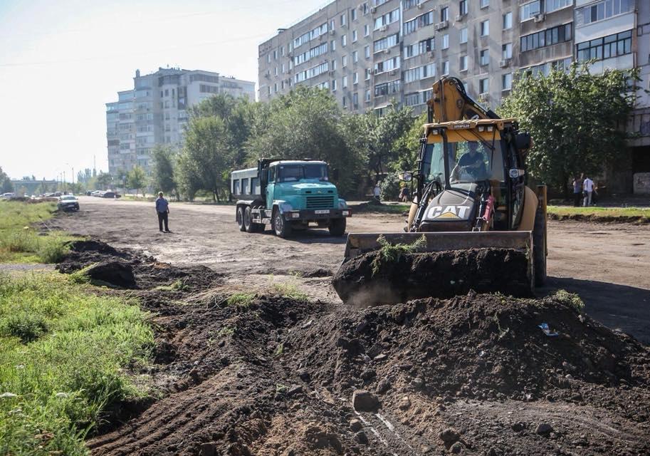 Новость - События - В Александровском районе ремонтируют дорогу: планируется новый выезд на Набережную (ФОТО)