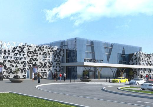 Новость - События - Полюбуйся: как будет выглядеть новый терминал запорожского аэропорта (ВИДЕО)