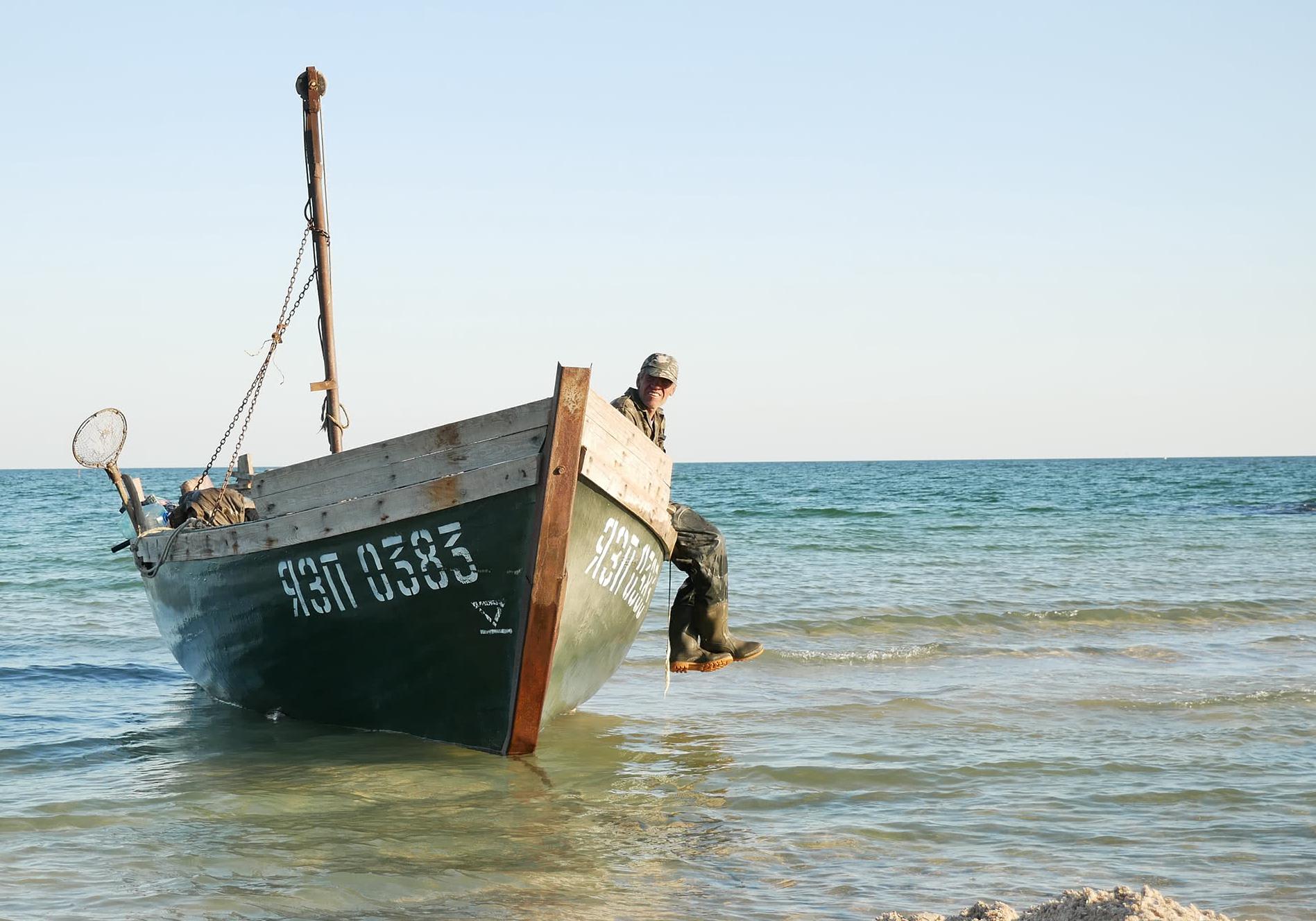 Рыбак на Азовском море | Фото: pravda.com.ua