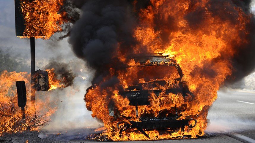 В Бородинском горели машины. Фото: pixabay.com